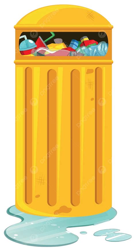 Rubbish Bin With Lots Of Rubbish Clip Art Garbage Clipping Vector, Clip Art, Garbage, Clipping ...