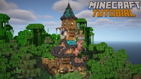 Minecraft Tutorial | How To Build a Fantasy Steampunk House [Timelapse] - YouTube