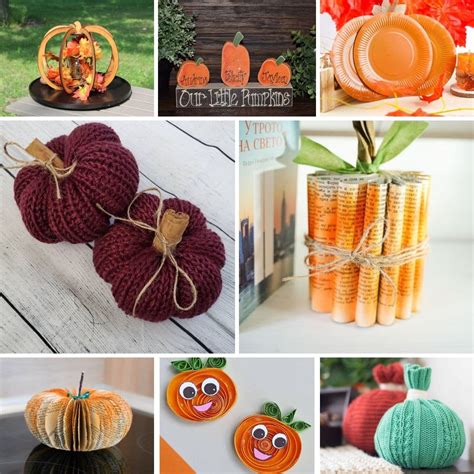 55+ Unique Pumpkin Crafts for Fall Decorating You Can DIY - DIY & Crafts