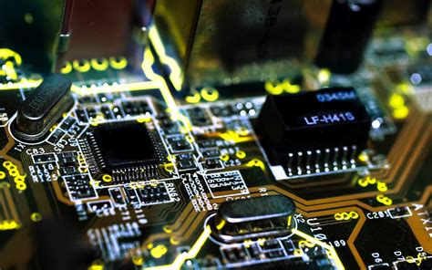 Macro Technology Circuit HD Wallpaper