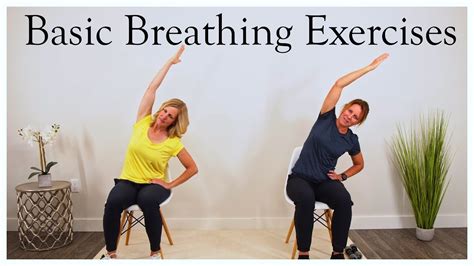 Easy chair exercises for seniors to improve breathing | COPD, pulmonary rehab, shortness of ...