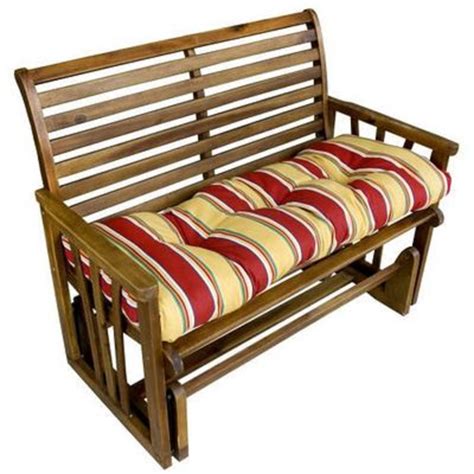 Greendale Home Fashions 44 inch Outdoor Swing/Bench Cushion, Haliwell ...
