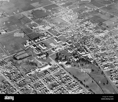 Aerial view of Oregon State University campus Stock Photo - Alamy