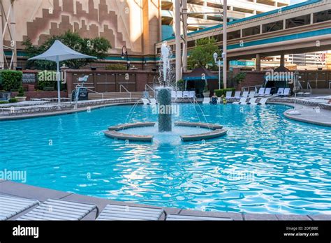 Las Vegas, Nevada, New York, New York, Resort Pool Stock Photo - Alamy