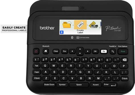 Questions and Answers: Brother P-touch PT-D610BT Wireless Label Printer Black PT-D610BT - Best Buy