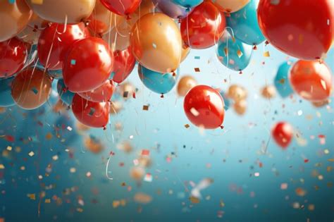 Premium Photo | Balloons and happy new year concept party celebration ...