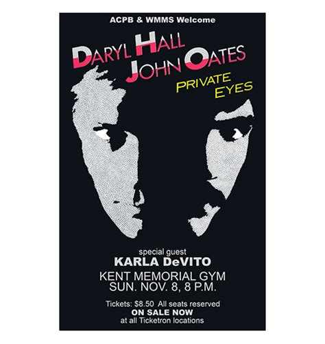 Hall And Oates 1981 Concert Poster – Raw Sugar Art Studio