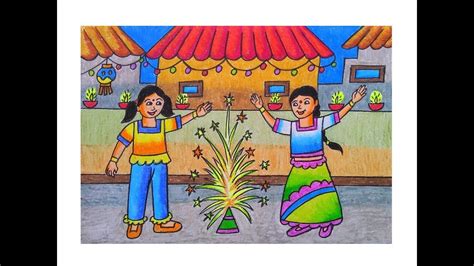 Top 999+ diwali images for drawing – Amazing Collection diwali images ...