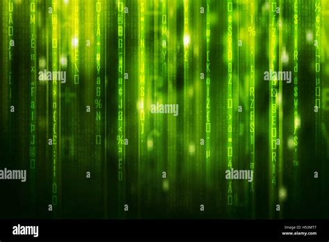 Green Matrix Code Wallpaper