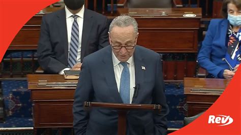 Chuck Schumer First Speech as Senate Majority Leader Transcript | Rev