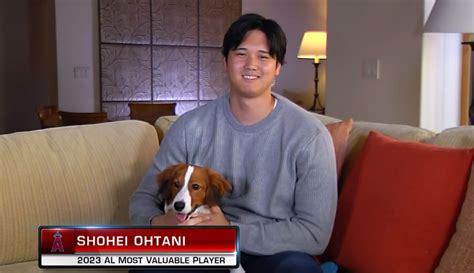 Shohei Ohtani finally reveals dog's name after free agency mystery