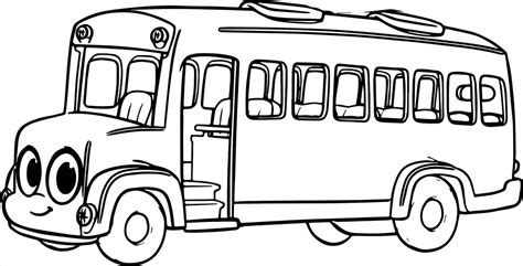Bus Cartoon Drawing at PaintingValley.com | Explore collection of Bus ...