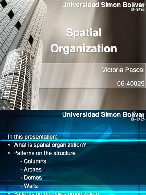 Spatial Organization | PDF | Column | Wall