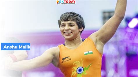 Anshu Malik:1st Indian woman wrestler to reach World Championship final ...