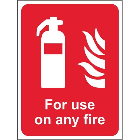 For Use On Any Fire Signs | Fire Fighting Site Safety Signs Ireland