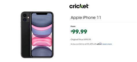 $99 iPhone 11 Is One Of The Latest Deals From Cricket Wireless