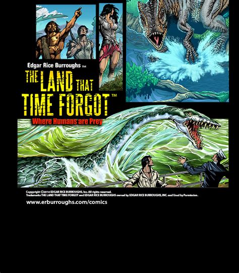 The Land that Time Forgot Comic Tee - Edgar Rice Burroughs Inc. Store