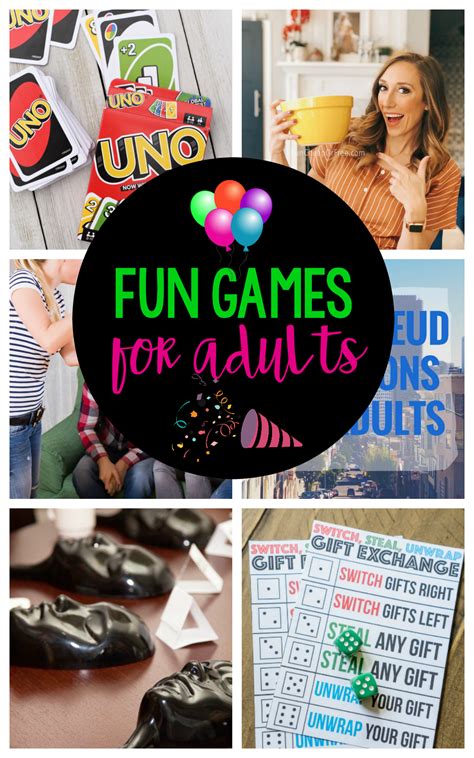 Game Ideas For Adults