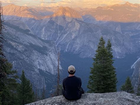 Sunset at Eagle Peak. : Yosemite