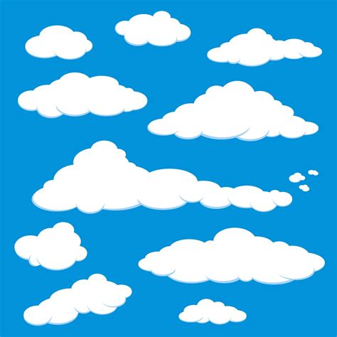 Cloud SVG, Cloud Vector, Cloud EPS, Cloud PNG, Cloud Bundle, Cloud Set, Cloud Cliparts, Cloud ...