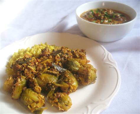 Brussels Sprouts Poryial (South Indian Brussels Sprouts with Coconut) | Lisa's Kitchen ...