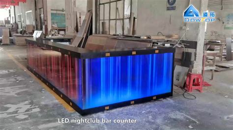 Night Club Bar Counter Commercial Furniture Led Light Bar Table Modern Bar Counter Design - Buy ...