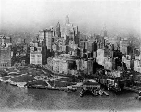 1920s Lower Manhattan Skyline by Fpg