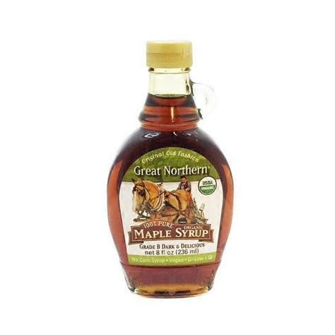 Great Northern Grade B Organic Maple Syrup (8 oz) - Instacart