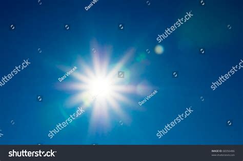 Sun Real Lensflare Stock Photo 68356486 | Shutterstock