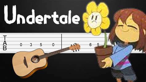 Home - Undertale Guitar Tutorial, Guitar Tabs, Guitar Lesson - YouTube