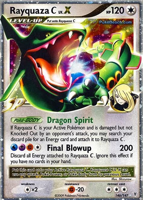 Pokemon Card of the Day: Rayquaza C Lv. X (Supreme Victors) | PrimetimePokemon's Blog