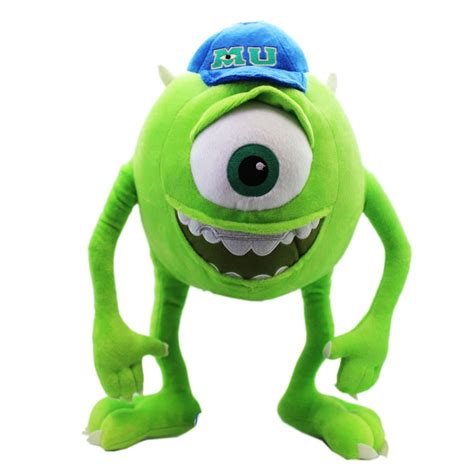 Pixar's Monsters University Mike Wazowski Plush Toy With Secret Zipper Pocket - Walmart.com ...