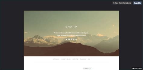 30 Best Tumblr Themes for Photographers 2024 | BeginDot