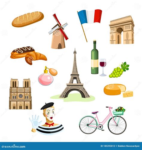 Symbols Of France Royalty-Free Illustration | CartoonDealer.com #29178564