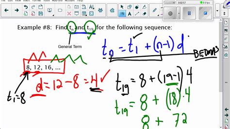 Arithmetic and geometric sequences formulas - mttews