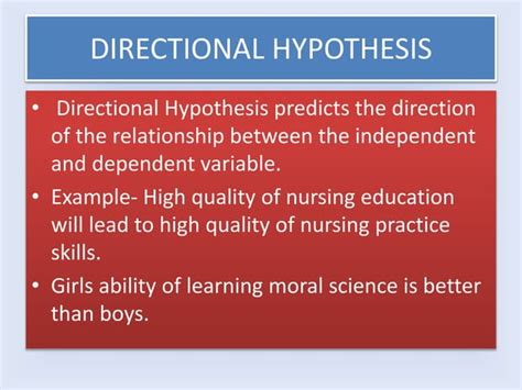 Hypothesis and its types