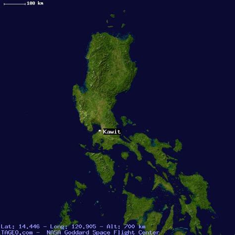 KAWIT CAVITE PHILIPPINES Geography Population Map cities coordinates ...