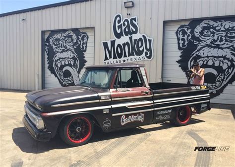 Gas Monkey Garage '65 Chevy C10 Pikes Peak Pace Truck on Forgeline ZX3P Wheels