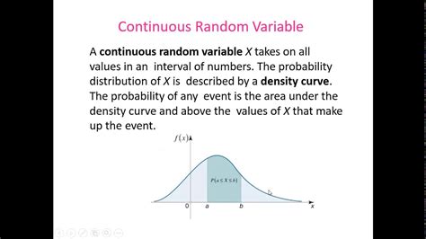 continuous random variable 1 7 - YouTube