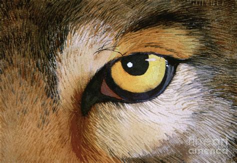 Wolf eye Painting by Skye Leona - Pixels