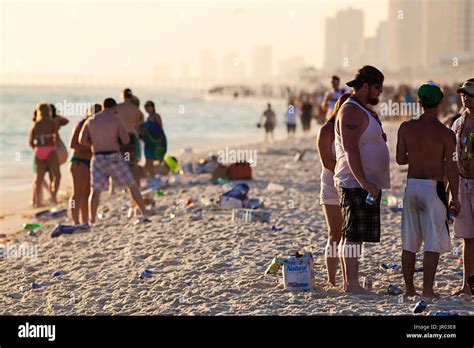 Spring break on Panama City Beach, Florida. 2011 Stock Photo - Alamy