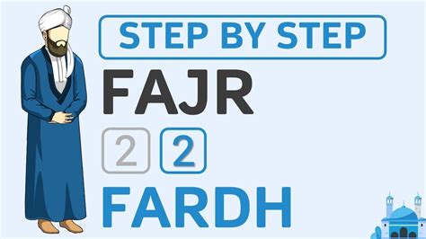 Learn How to Pray 2 Rakat Fardh of Fajr Salah - Step by Step Prayer Tutorial - Beginners Men ...