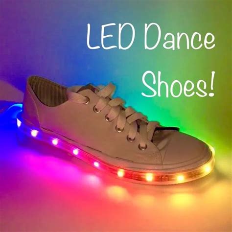 Lighten Your Step: LED Dance Shoes! | Led dance, Dance shoes, Led ...