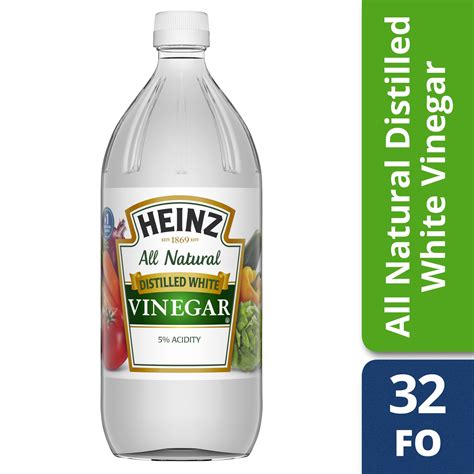 Heinz Distilled White Vinegar, 32 fl oz Bottle - Walmart.com - Walmart.com