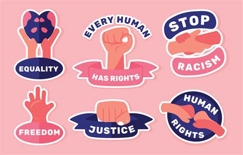 Human Rights Campaign Sticker Pack 3549517 Vector Art at Vecteezy