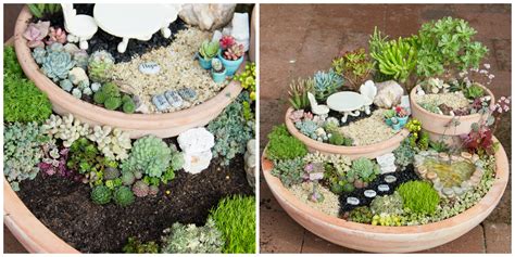 Succulent Fairy Garden Tutorial | DIY Succulent Fairy Garden | Fairy Garden Blog