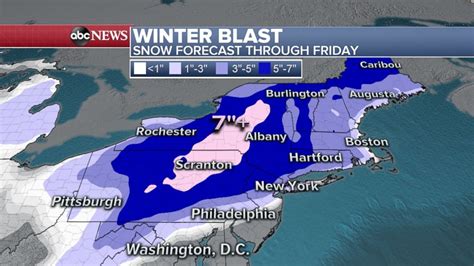 Nor'easter bringing many Northeast residents their first snowfall of the season: What to expect ...