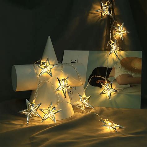 Christmas String Lights Wedding Xmas Party Decor Outdoor Indoor Lamp 1.5m/10 LED Light Lamp new ...