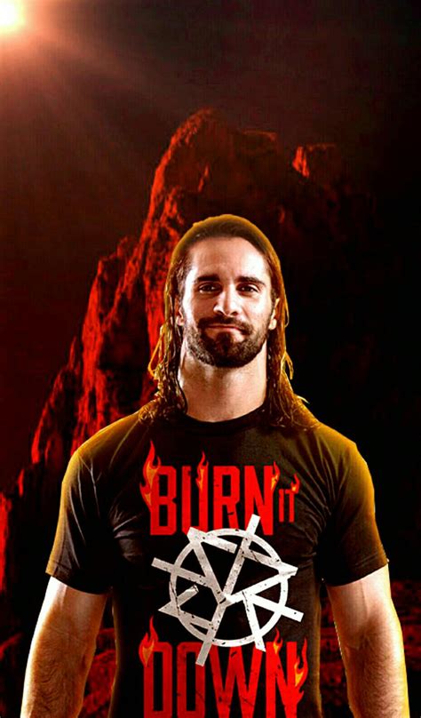 Seth Rollins - Burn it down by kingslayrrr on DeviantArt