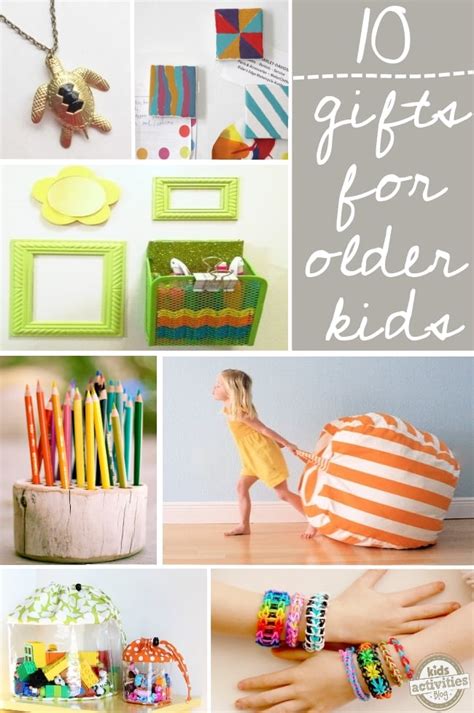 10 DIY Gift Ideas for Older Kids